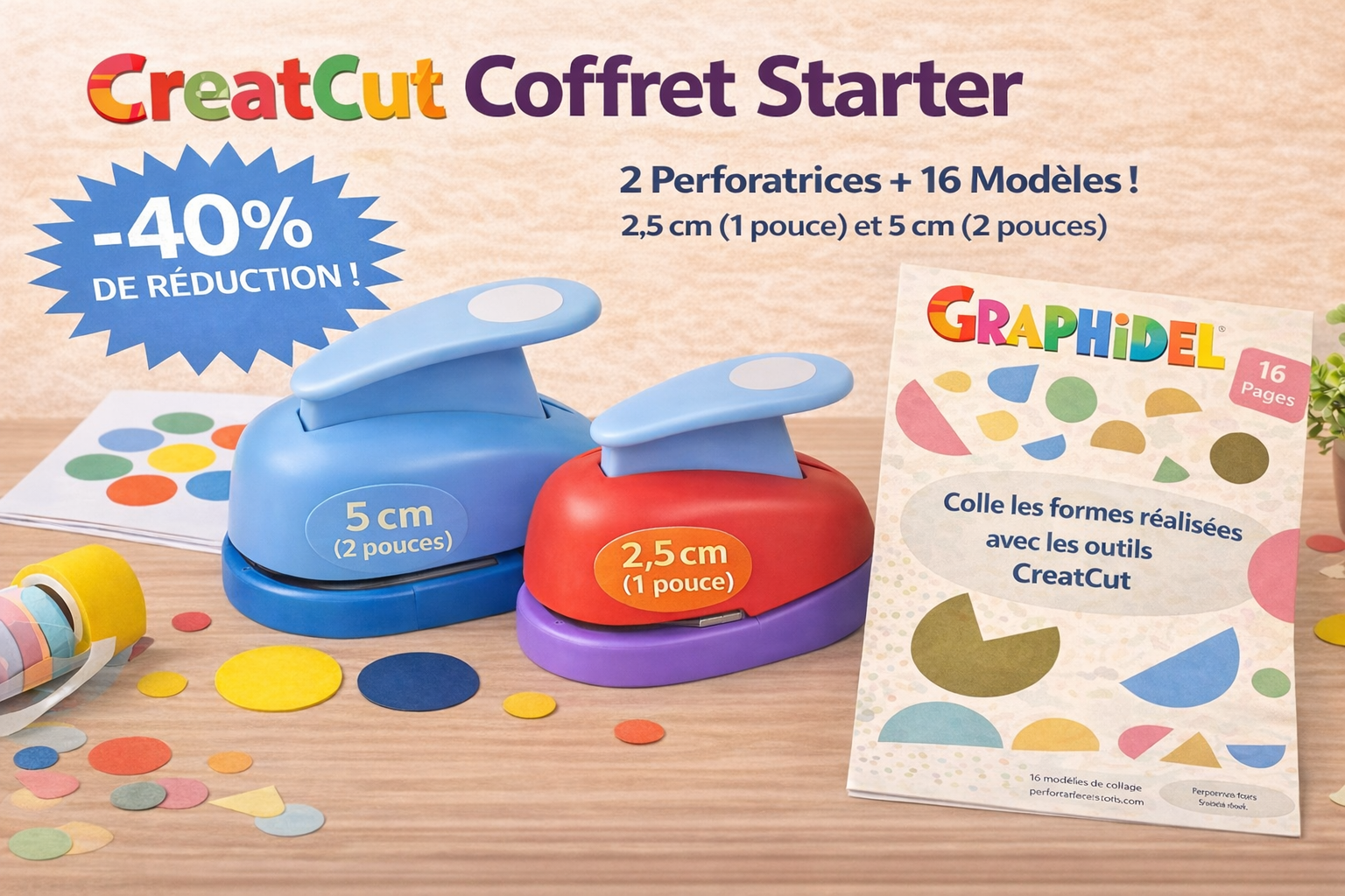 CreatCut Starter Bundle - Pack de démarrage CreatCut – 40 % de réduction !