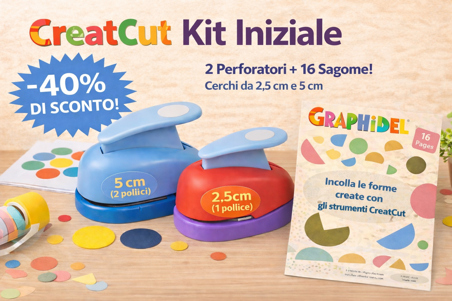 CreatCut Starter Bundle - CreatCut StarterBundle – 40% DI SCONTO!